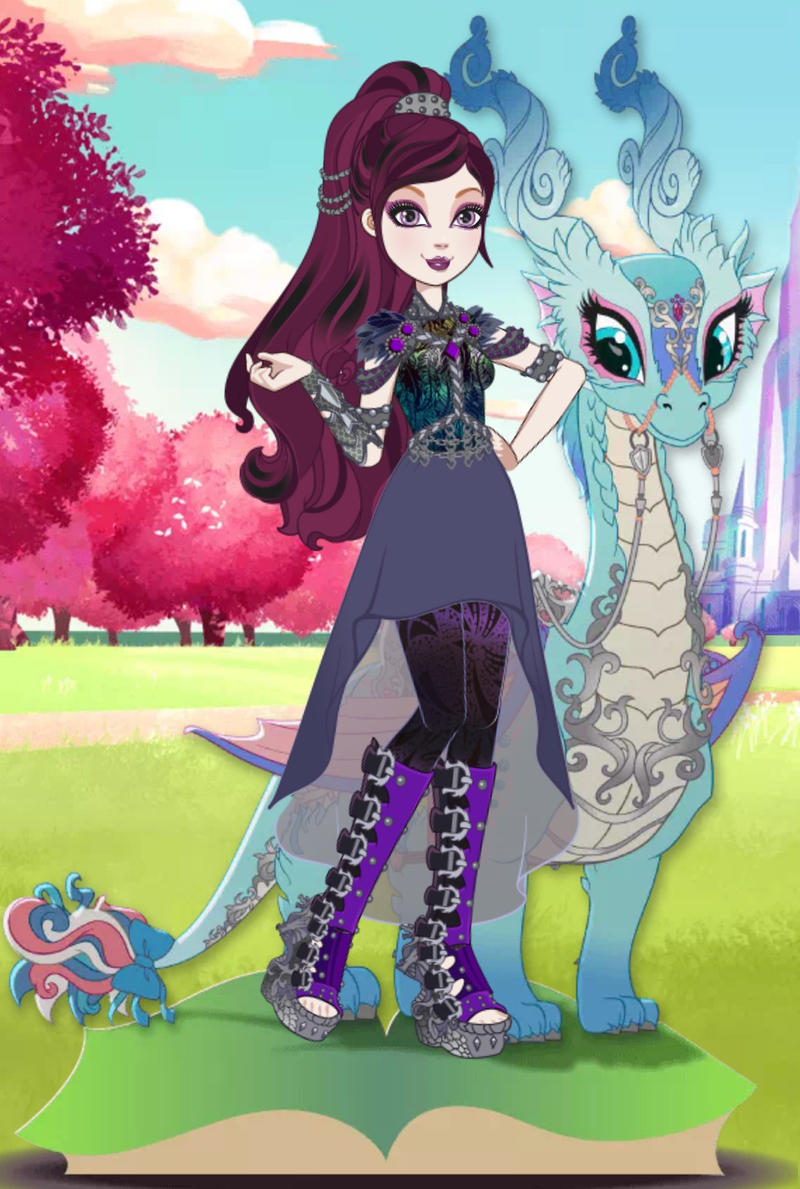 Dragon Games Raven Queen by unicornsmile on DeviantArt