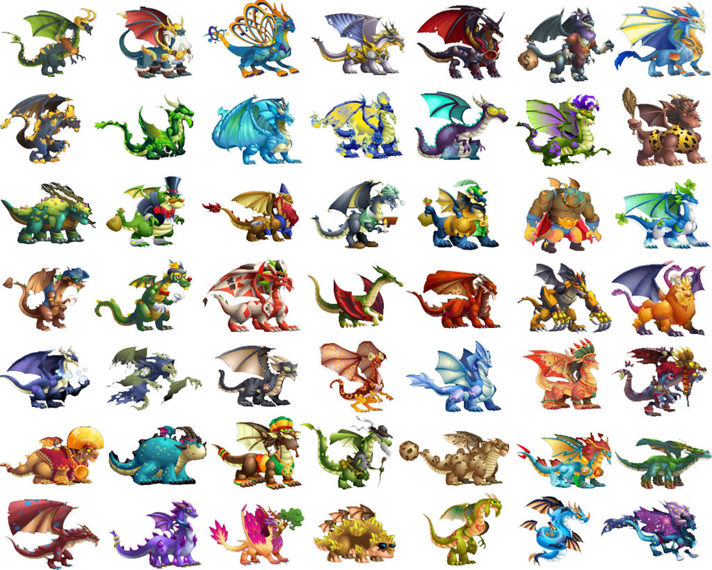 Dragon City Fighting Chart: A Visual Reference of Charts | Chart Master