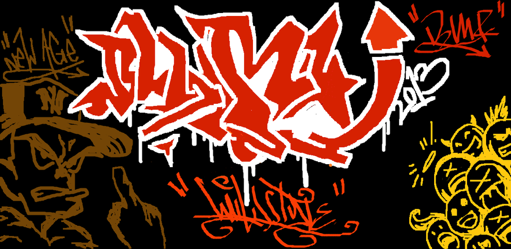 Graffiti Wildstyle Needformang Deviantart Gambar Grafiti