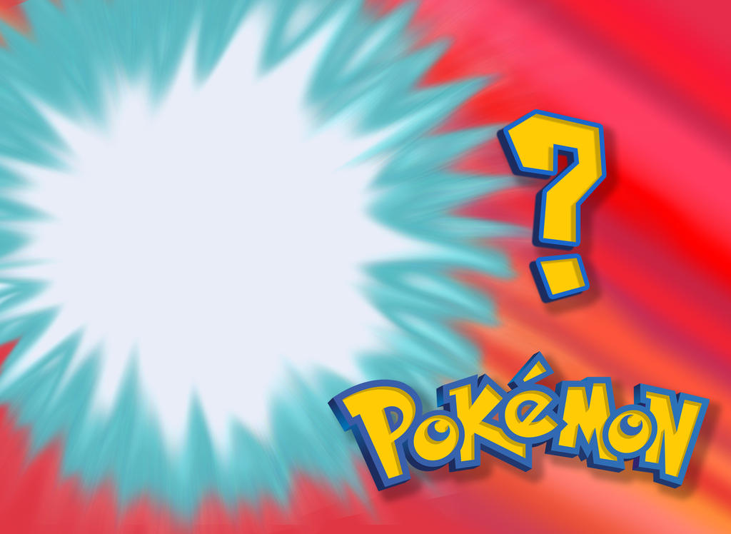 Who S That Pokemon Template Png