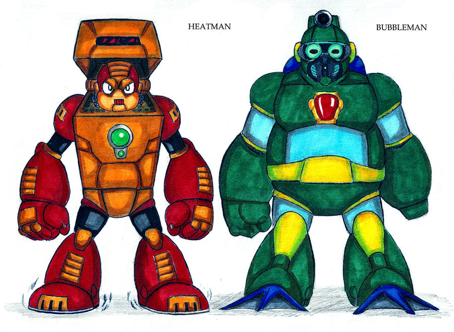 Mega Man 2 Robot masters by jackhagman03 on DeviantArt