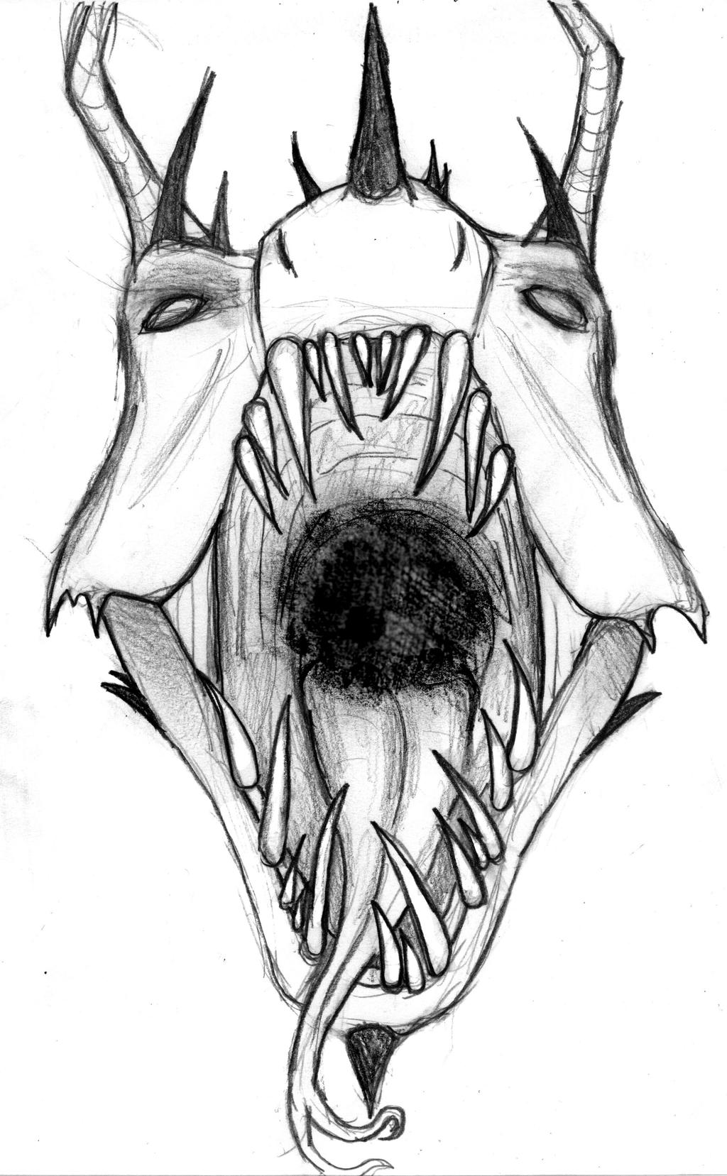 Animal Demon Drawings Sketches 