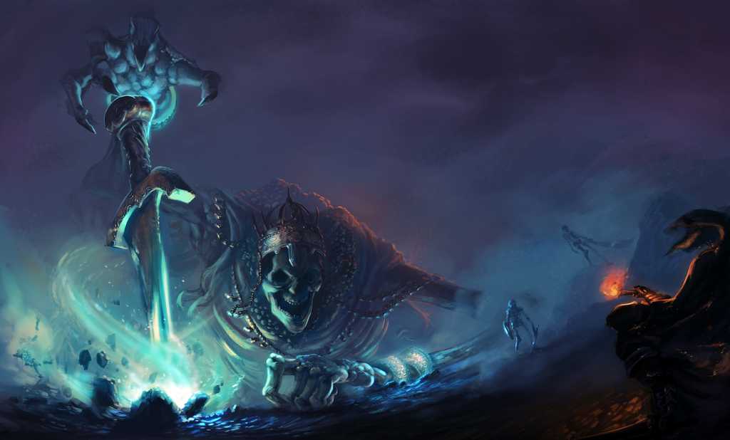 High Lord Wolnir, Dark Souls 3 by GLV-DA