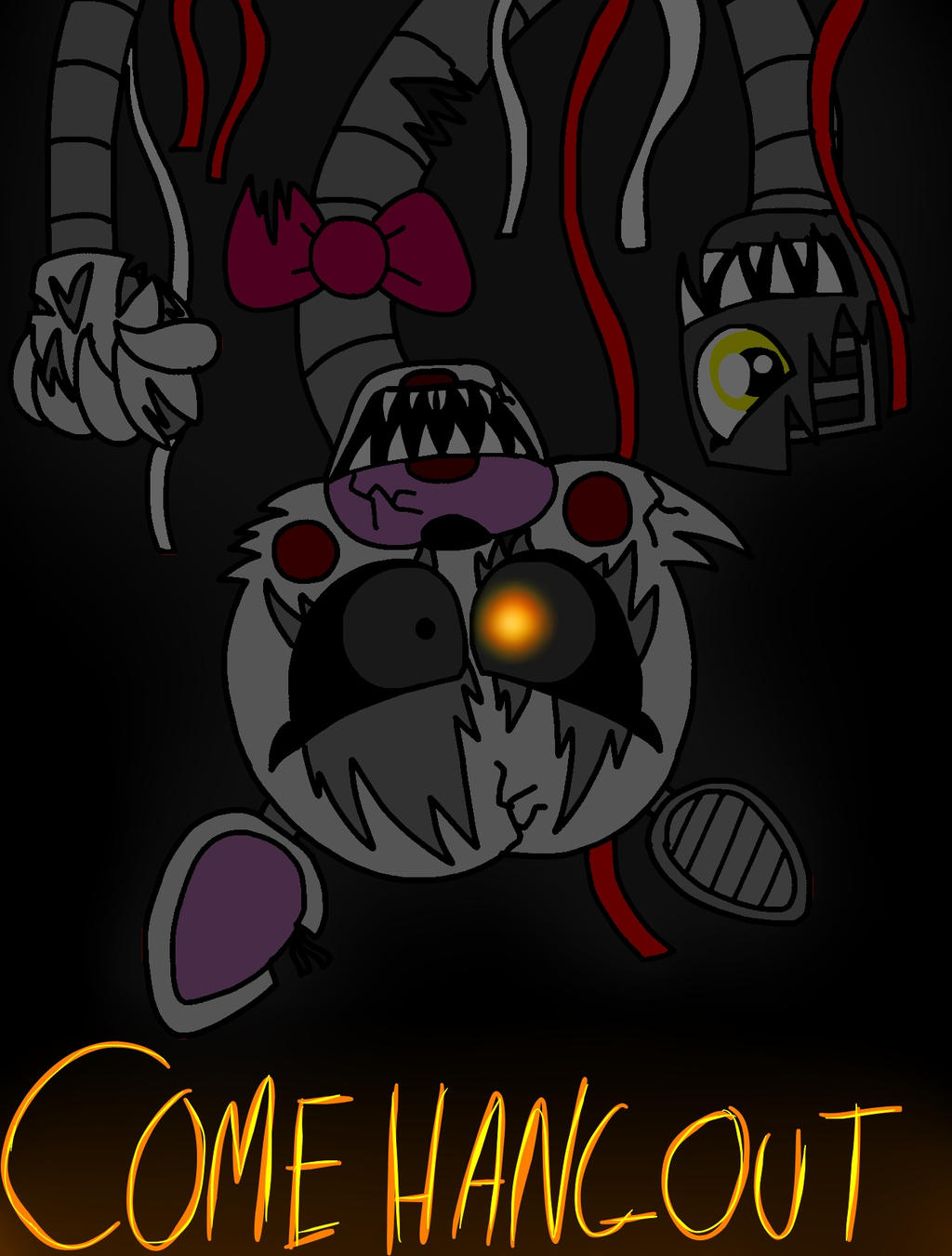 FNAF - Come Hang Out by DragonFireArts on DeviantArt