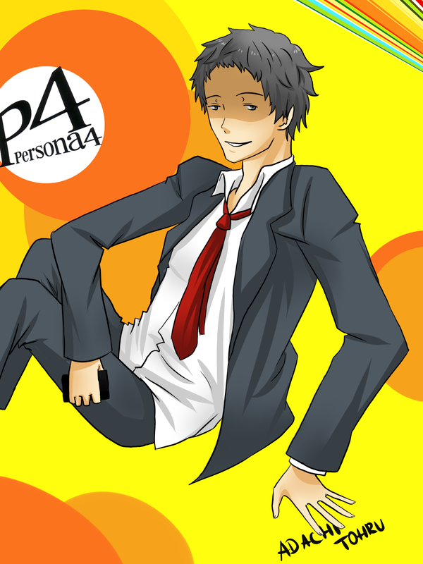 Persona 4: Adachi Tohru by GazeRei on DeviantArt
