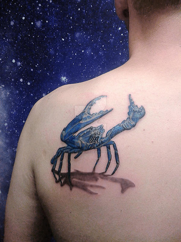 blue crab tattoo by Electronic-Sin on DeviantArt