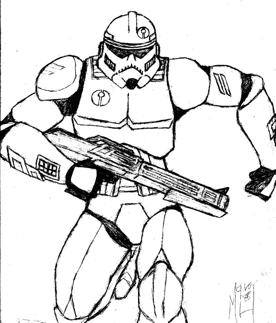 clone trooper assassin sketch by UGC ics clone trooper assassin sketch by UGC ics