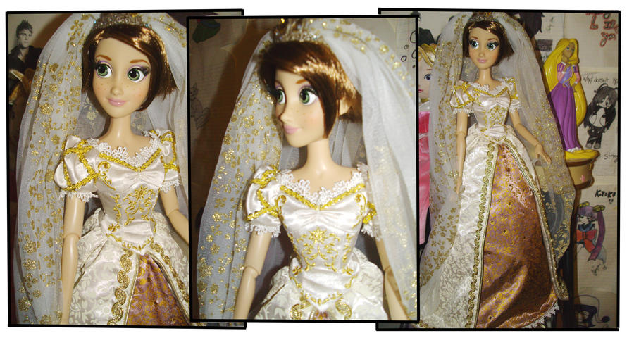 Limited Edition Wedding Rapunzel by AzazelIvyLynn on