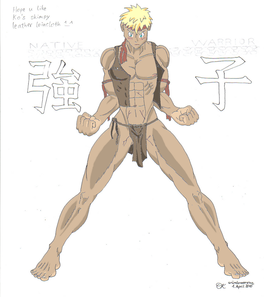 Ko the loincloth warrior by Waraji-boy on DeviantArt