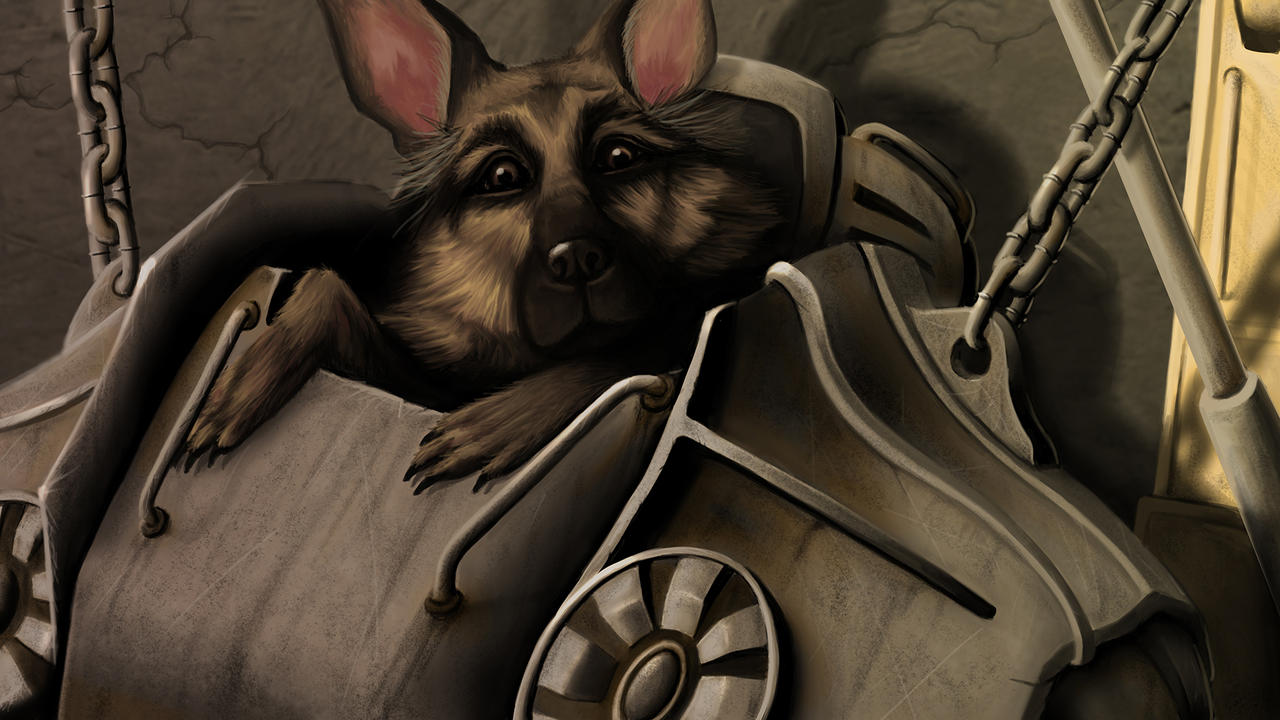 Fallout 4 - Dogmeat by CryO5 on DeviantArt