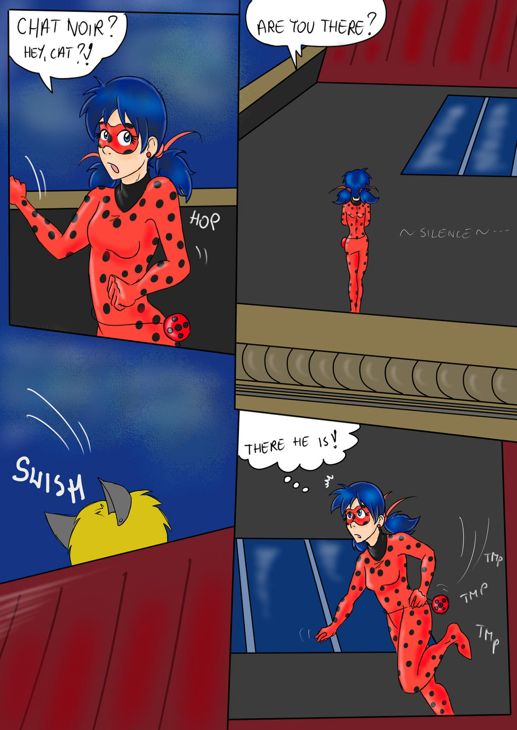 Ladybug vs Chat (Noir) Blanc page 24 by Ankyuubi on DeviantArt