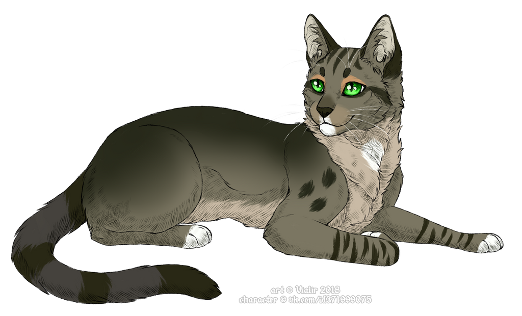Covewhisper|Medicine Cat of RippleClan Serogrivka_by_vialir-dc8hfpl