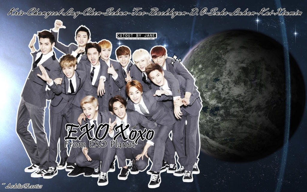 [WALLPAPER] EXO Xoxo From EXO Planet (No Effect) by ArdeliaExotics on ...
