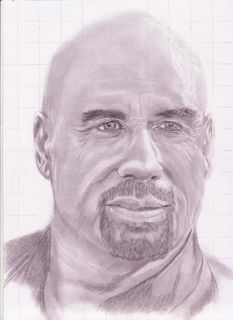  sketsa pencil  wajah artis John Travolta by SiOmArif on 