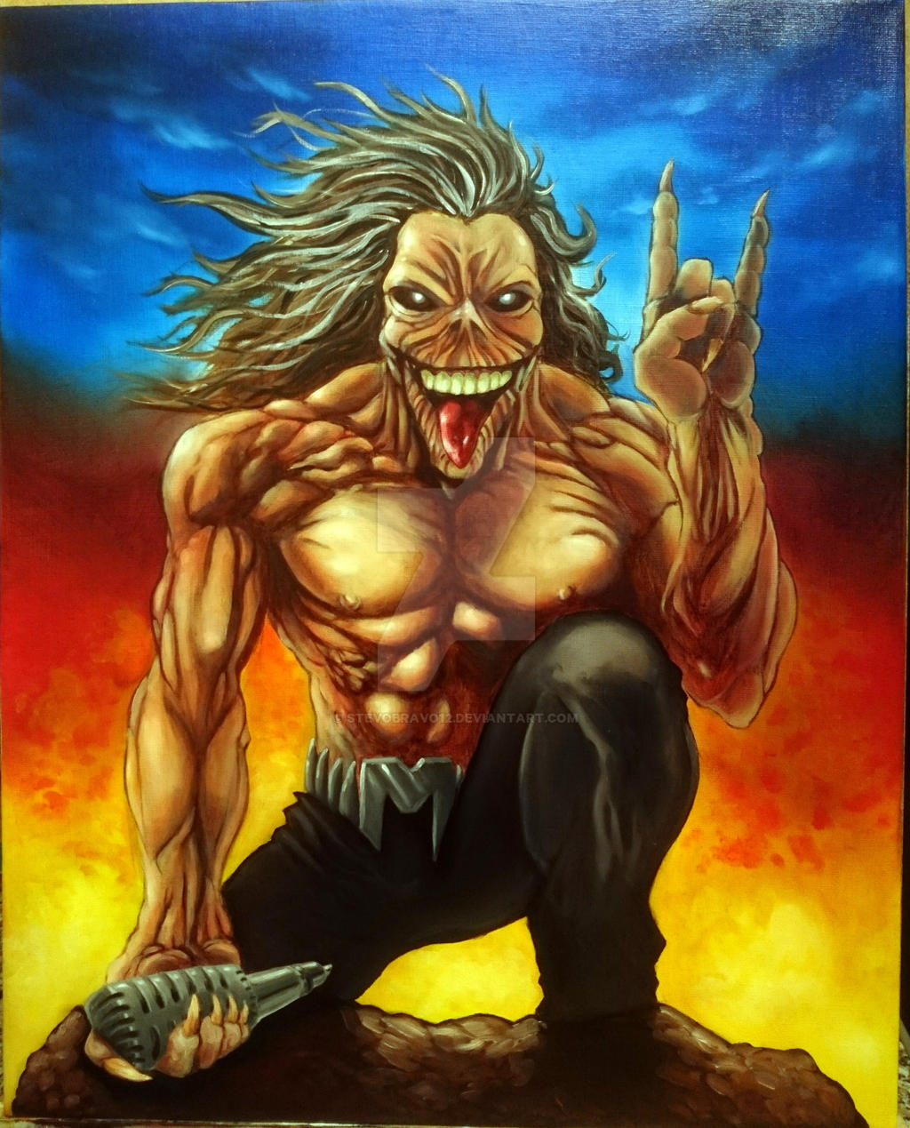 Iron Maiden Eddy by stevobravo12 on DeviantArt
