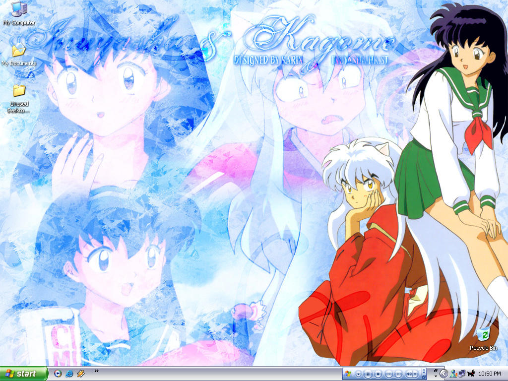 Inuyasha and Kagome Wallpaper by Inugurl1391 on DeviantArt