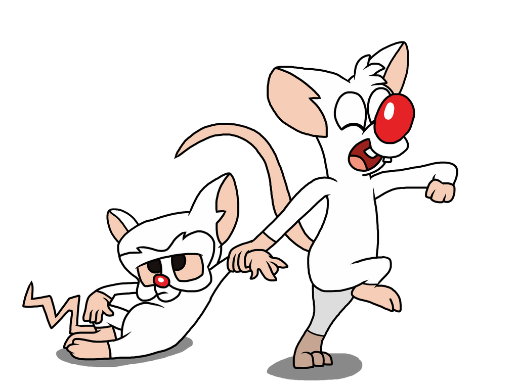 Pinky and the Brain by katevelasco on DeviantArt