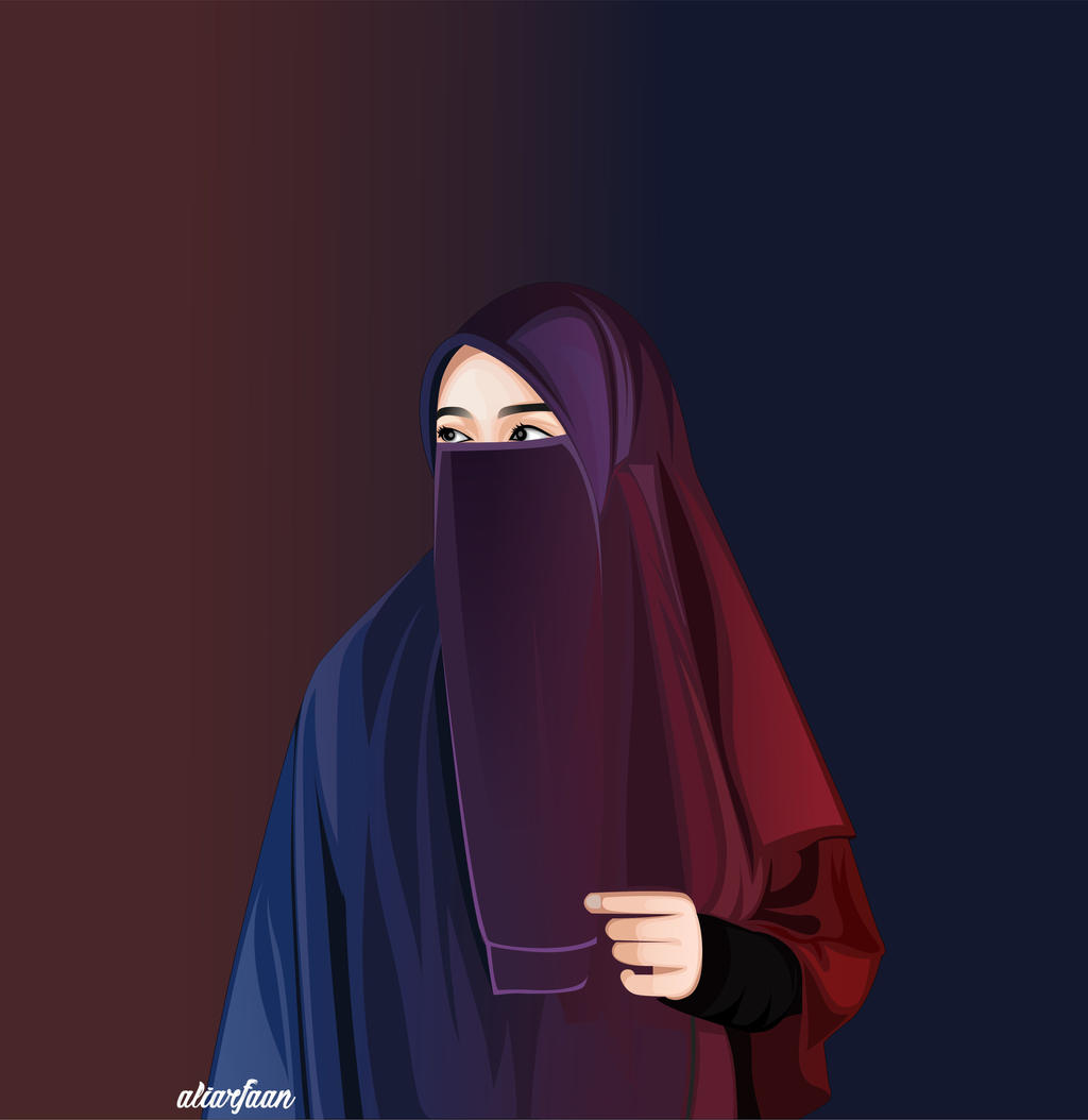 Anime Girl Wallpaper Hijab gambar ke 16