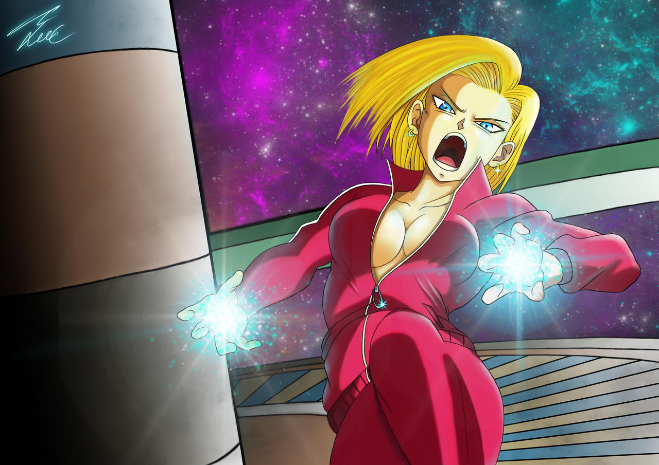 Android 18 tournament of power by Unique-Shadow on DeviantArt