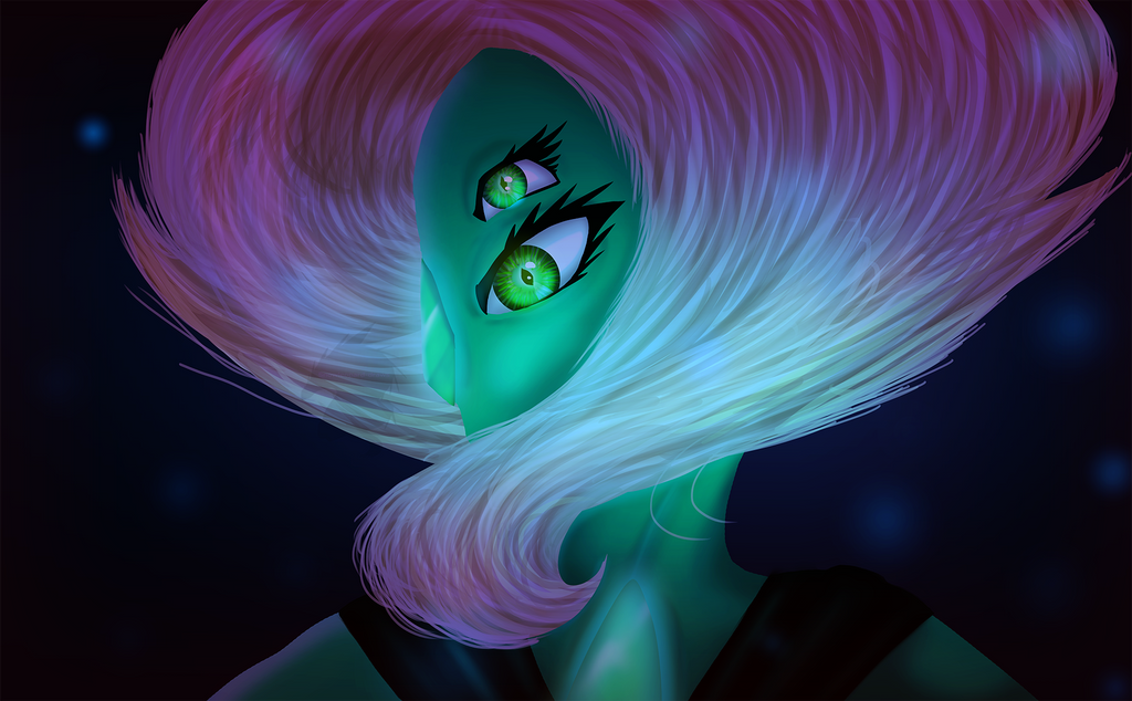 [[SPEEDPAINT COMING SOON]] Been a long time since I did anything Steven Universe in a long time. This is a digital painting of a fusion between Lapis and Jasper, Malachite. I think my people came a...
