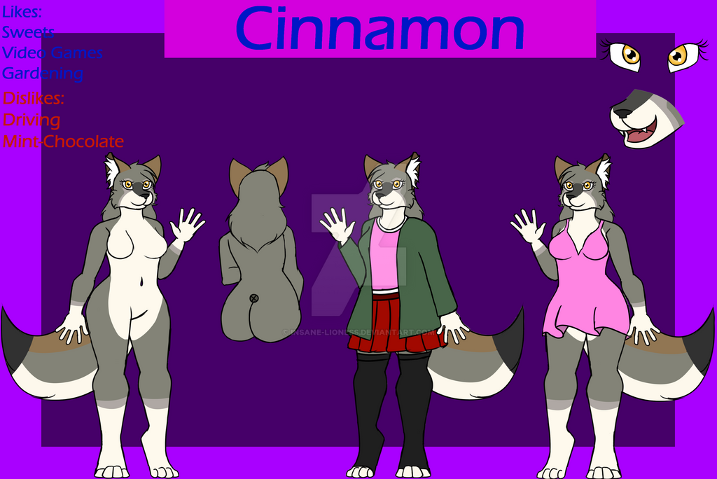 Ref Sheet for a Friend by Insane-Lioness