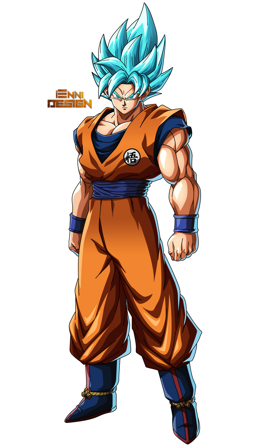 Dragon Ball Super|Son Goku (SSGSS) by iEnniDESIGN on DeviantArt