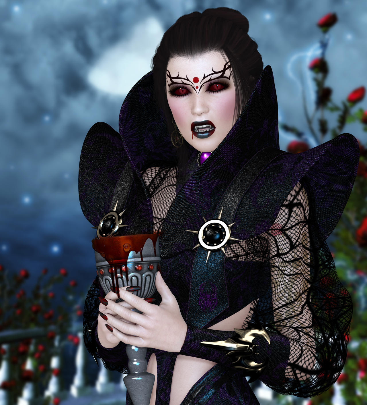 The Vampire Queen by Kaleya on DeviantArt