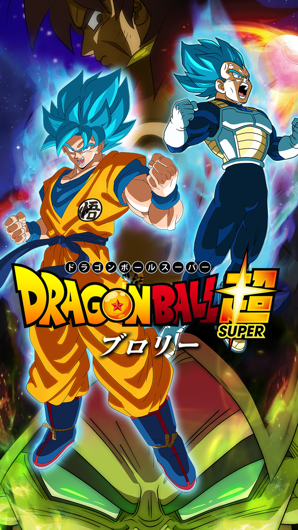 Dragon Ball Super: Broly HD Mobile Wallpaper by ...