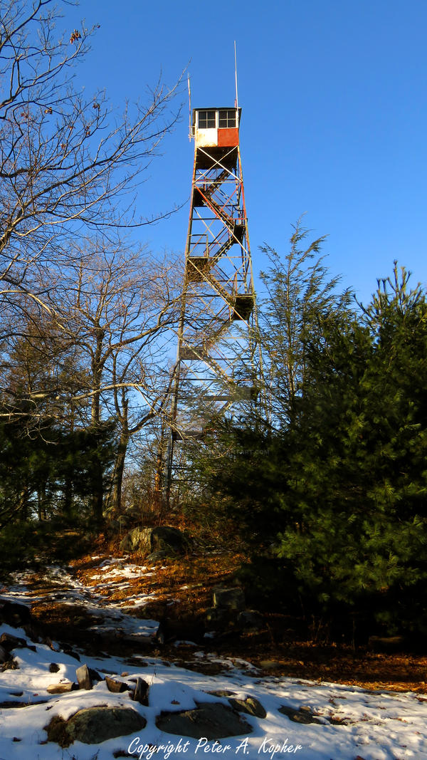 Sterling Forest Fire Tower by peterkopher