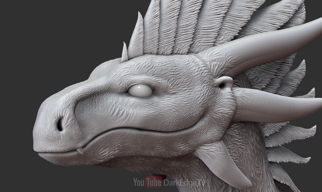 ZBrush - Wildclaw Head BASE - FlightRising by Rebecca1208