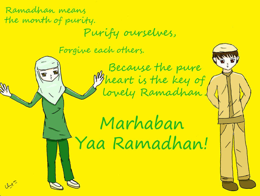 Marhaban Yaa Ramadhan By Chya Mitsuki On Deviantart