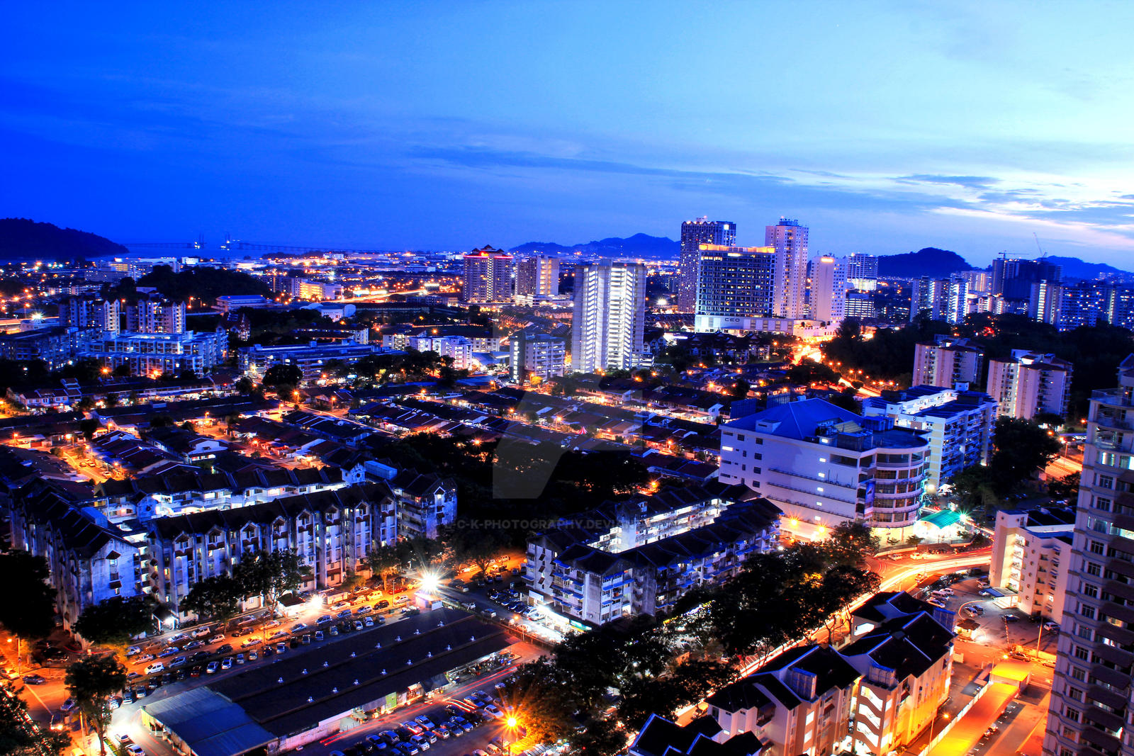 Penang Night View From Jubilee Garden II by L-C-K-PHOTOGRAPHY on DeviantArt