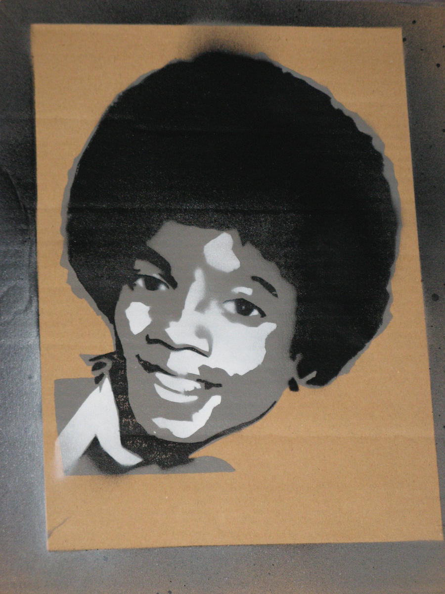Michael Jackson stencil by moonglaze on DeviantArt
