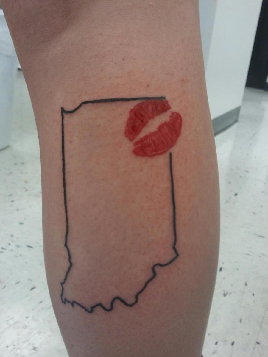 Where I'm from tattoo: Fort Wayne, Indiana by 