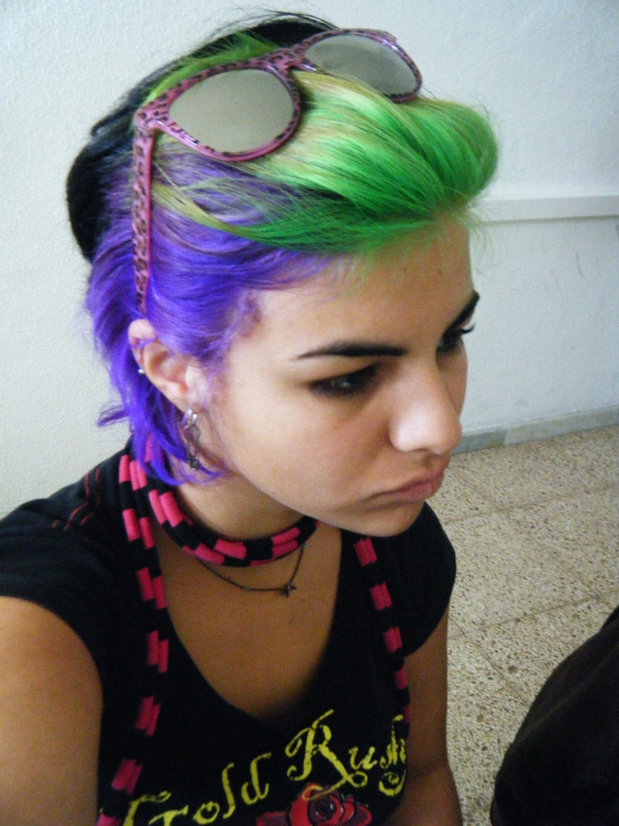 Ten Shocking Facts About Green And Purple Hair Green And Purple