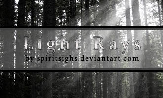 Light Rays by spiritsighs-stock