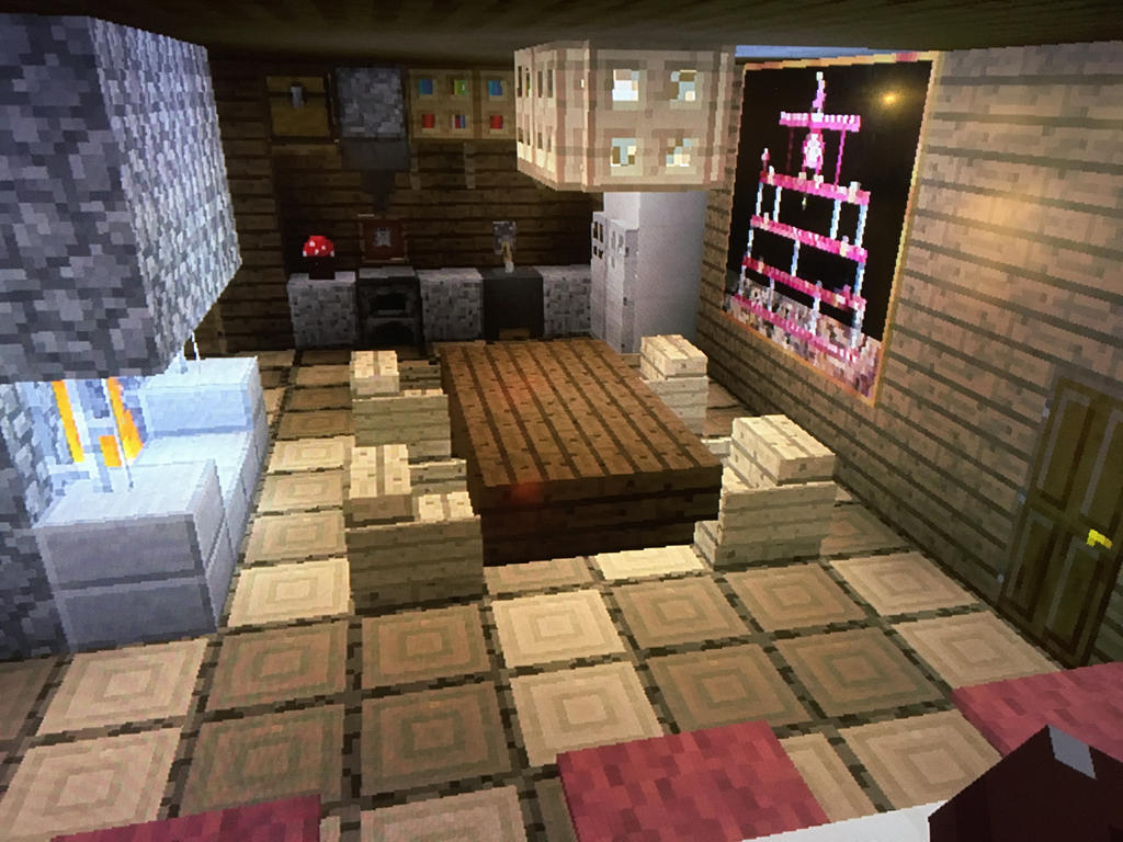 Minecraft 3 Story House Kitchen By Vincent Wullf On DeviantArt