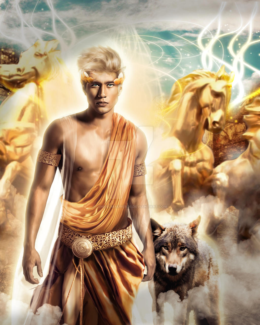 Apollo, Greek God by jimuelmaurer26 on DeviantArt