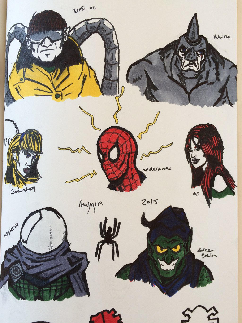 Some Spidey Characters By Goldmousetrap On Deviantart