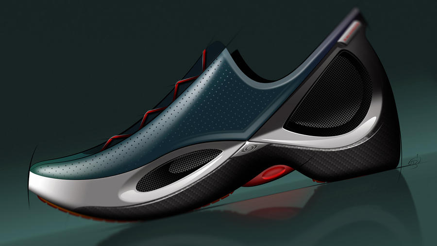 Salomon Shoe Concept by Bostaddesign on DeviantArt