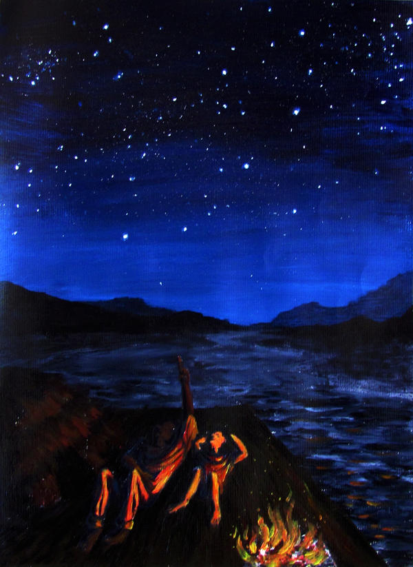 Stargazing -Huck and Jim by OoZepheroO on DeviantArt