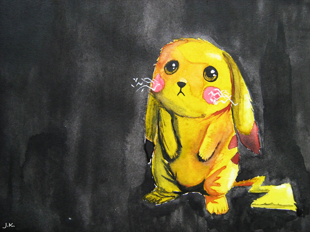 Sad Pikachu by liza23q on DeviantArt