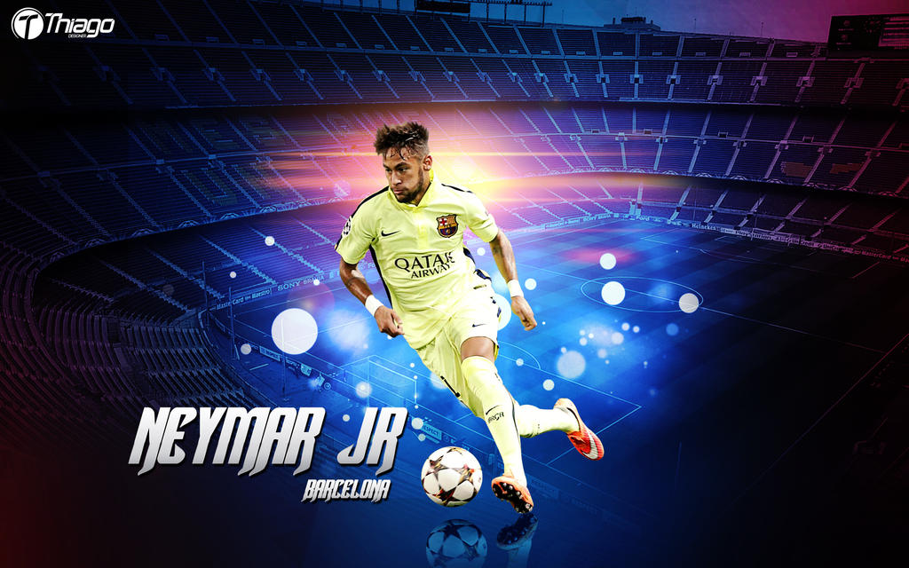 Wallpaper Neymar Jr Barcelona By Thiagojustino On Deviantart
