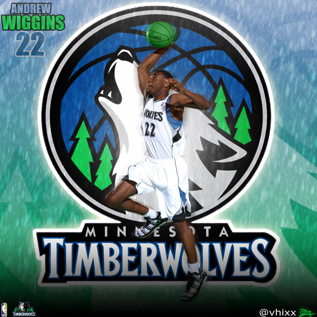 Andrew Wiggins Minnesota Timberwolves by vernhix7 on DeviantArt