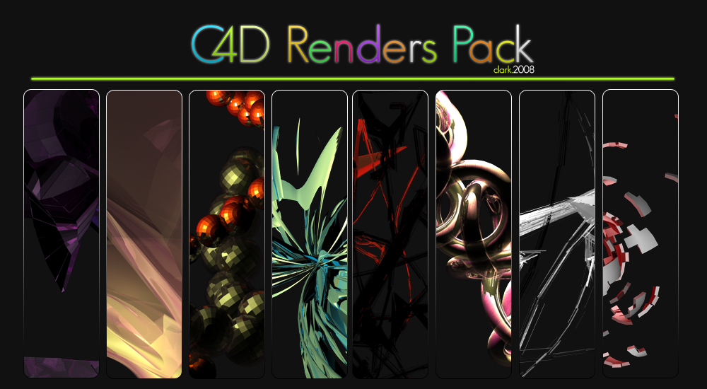 C4D Renders Pack N.1  C4d_renders_pack_n_1_by_alieno