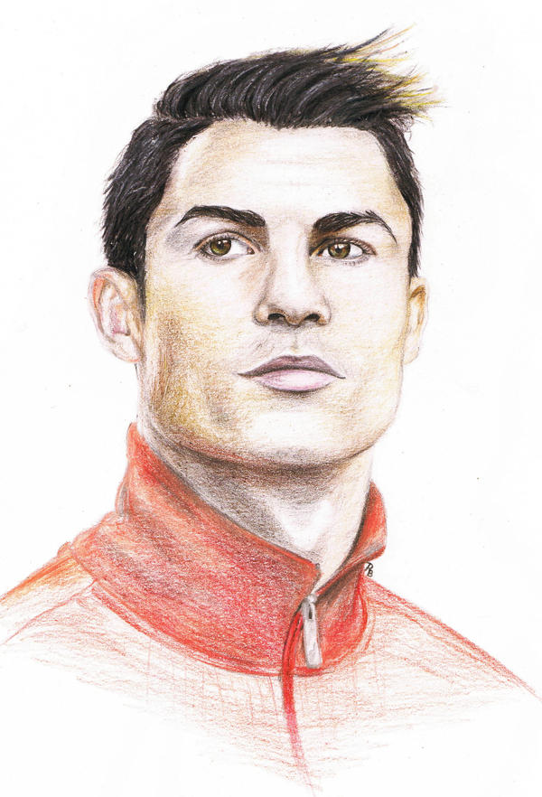 Cristiano Ronaldo drawing by RonnieBeetle on DeviantArt