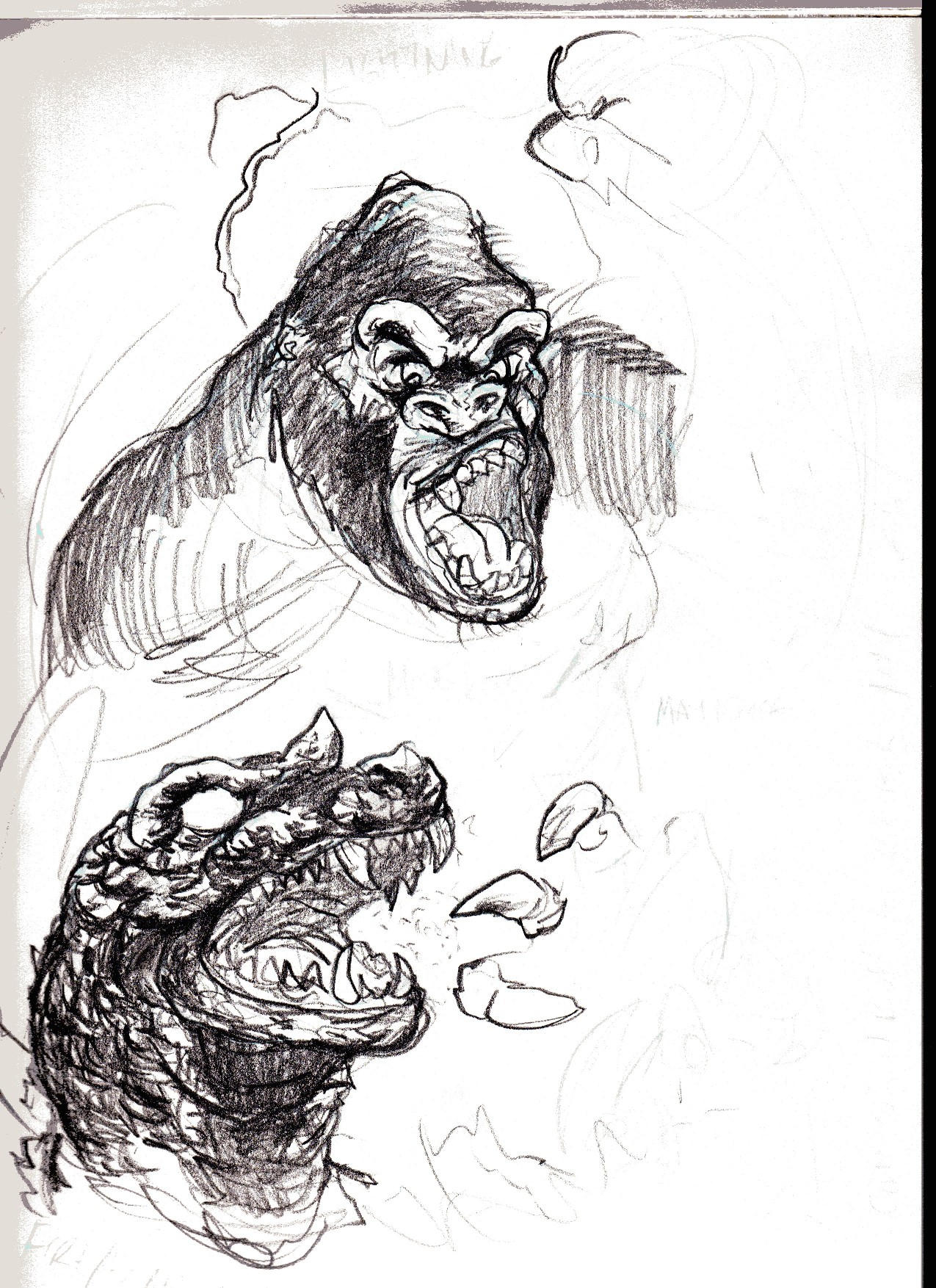 King Kong vs. Godzilla WIP by NickMockoviak on DeviantArt