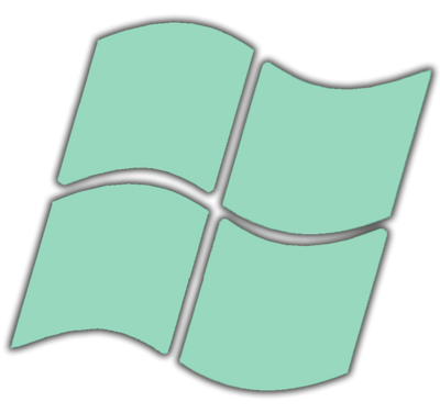 Windows 7 Transparent Green Glass Logo by djmauro96 on 