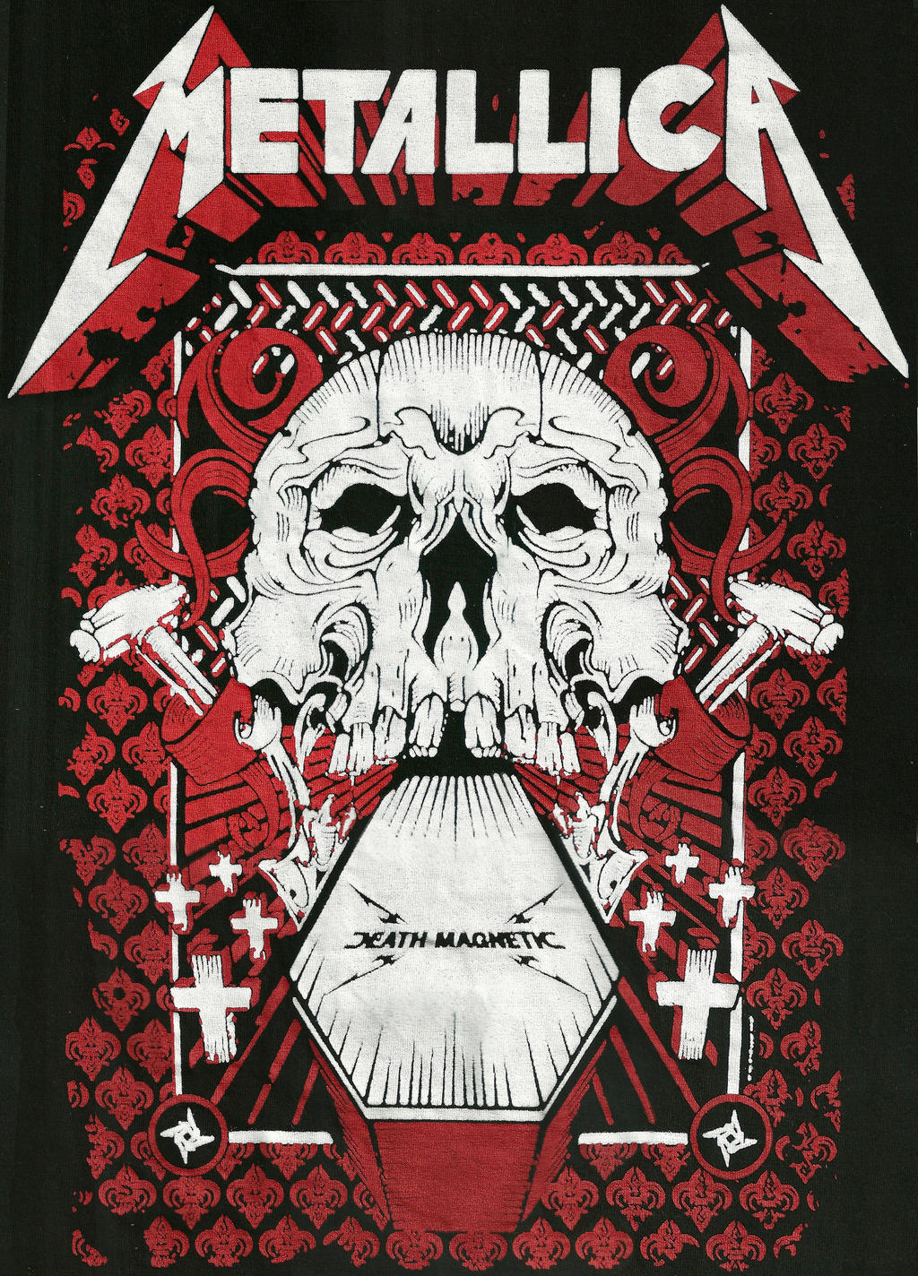 Metallica-Death Magnetic Camisa by EvanJC on DeviantArt