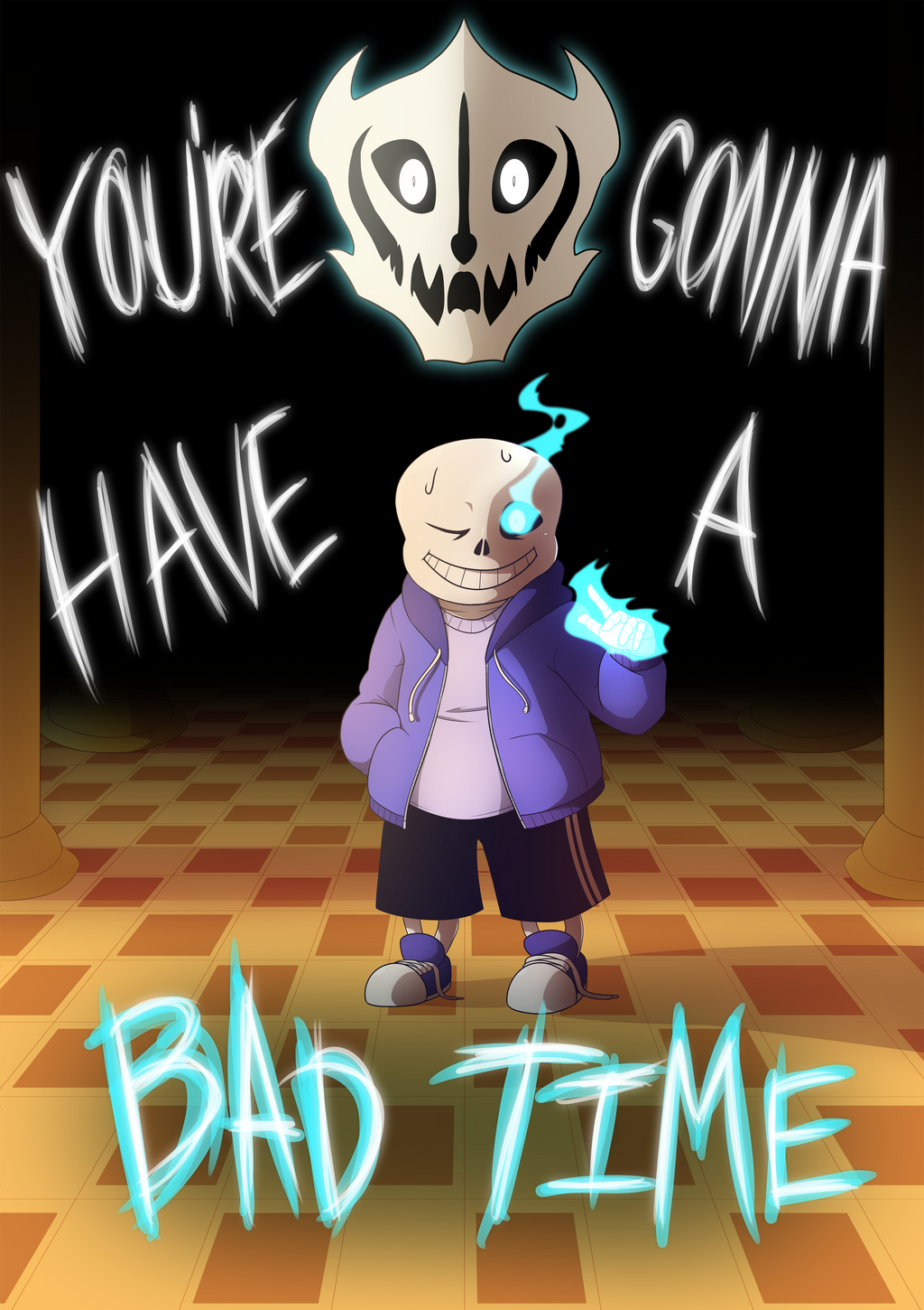 Undertale Spoilers: Bad Time by Miss-Sheepy on DeviantArt
